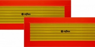 ECE 70 markering op de caravan in Spanje ece 70 markering borden