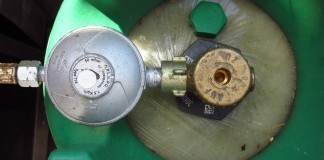 Gasinstallatie van caravan en camper gasinstallatie