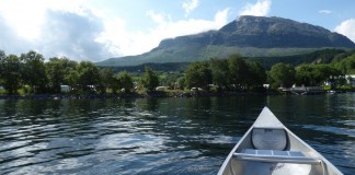 Camping Bøflaten tussen Oslo en Bergen Valdres Bøflaten