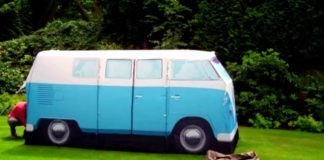 VW Camper van exact scale replica tent VW Camper van exact scale replica tent