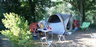 Camping Convívio vlakbij de grensrivier de Minho Convívio