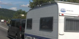 Maximum snelheid met aanhanger / caravan / vouwwagen in Europa maximum snelheid aanhanger
