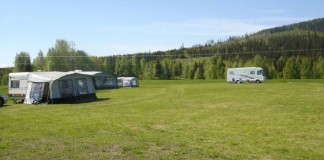 Camping i Järvsand in de mooie provincie Jämtland jarvsand
