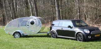 FunTear Teardrop de leukste mini-caravan voor kampeer liefhebber Teardrop