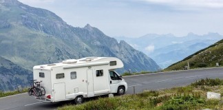 In mei de meeste camperaars onderweg camperaars