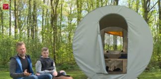 Video: Kamperen in een rioolbuis rioolbuis