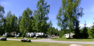 Camping Tiveden aan het meer Unden Camping Tiveden