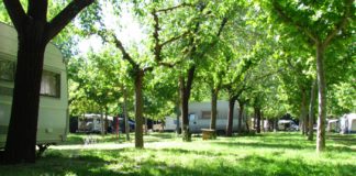 Camping Lake Caspe bij het meer Aragon camping lake caspe