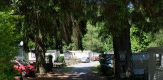 Camping Les Salins bij rivier de Lienne camping les salins