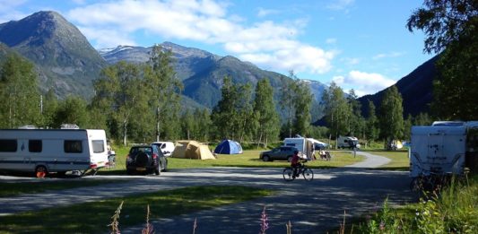 Camping Jostedal rustig gelegen Camping jostedal