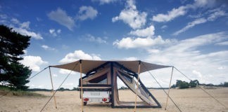 Lola de eerste opblaasbare vouwwagen Lola