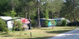 Camping Des Arcades in Saint Pantaléon camping des arcades