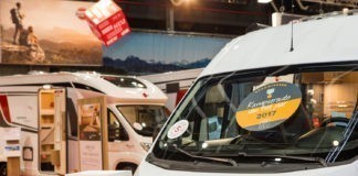 Camper of caravan huren populairder Huren