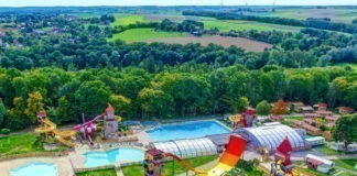 Camping L’Hirondelle met mega waterpark Camping L'Hirondelle