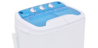 Mini wasmachine, goed wassen op de camping mini wasmachine of camping wasmachine