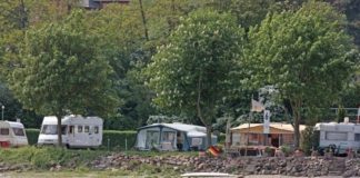 Campingplatz Sonnenstrand, kamperen aan de Rijn Campingplatz Sonnenstrand