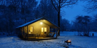 Winterkamperen op Landclub Ruinen Landclub Ruinen