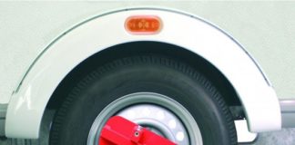 Wielklemmen voor caravan of camper oubleLock Compact Buffalo wielklemmen