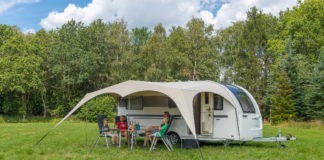 Campooz introduceert caravan luifel Campooz Trekking luifel Caravan LR - 1
