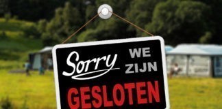 Campings worden gesloten door de veiligheidsregio’s campings worden gesloten - sanitairgebouwen gesloten