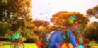 Vakantie thuis: zet een tent in je tuin Regatta Kolima