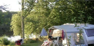 Camping Vue du Lac midden in de ongerepte natuur Camping Vue du Lac