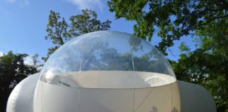 Sleep in a Bubble en zie de sterrenhemel Sleep in a Bubble