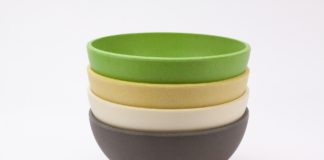 Melamine serviesgoed met bamboe/maisvezels niet meer gebruiken
