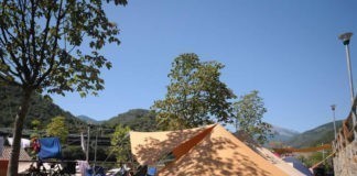 Camping Delle Rose in de groene Nervia Vallei Camping Delle Rose in de groene Nervia Vallei