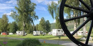 Hammarstrands camping wakker worden met stilte en gezang Hammarstrands camping wakker worden met stilte en gezang