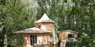 Boomhutdorp op Boscamping Zwanemeer Boomhutdorp op Boscamping Zwanemeer