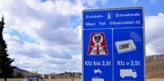 Vignet Oostenrijk voor het eerst boven € 100 Vignet Oostenrijk