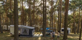 Camping Las Corralizas met prachtige flora en fauna Camping Las Corralizas met prachtige flora en fauna