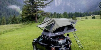 Moonlight daktent van Fiamma: vrijheid onder de sterren Moonlight daktent: vrijheid onder de sterren