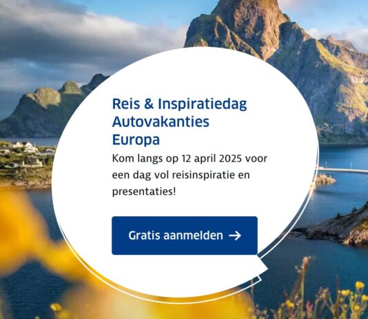 ANWB Reis & Inspiratiedag Autovakanties Europa – 12 april 2025 ANWB Reis & Inspiratiedag Autovakanties Europa