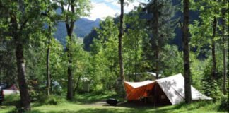 Kamperen midden in de natuur bij Waldcamping Batmund Kamperen midden in de natuur bij Waldcamping Batmund
