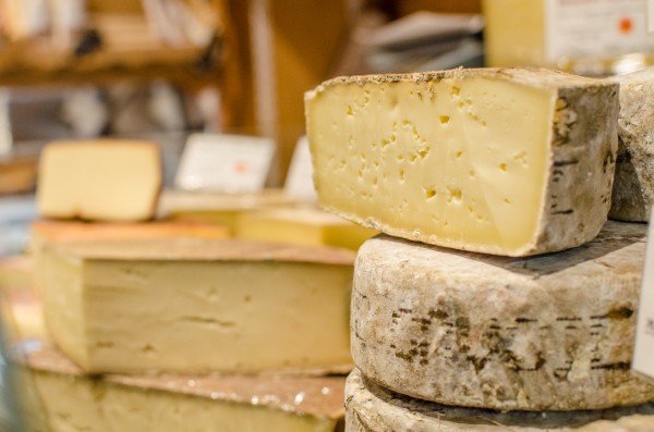 Kaas proeven in Les Gets
