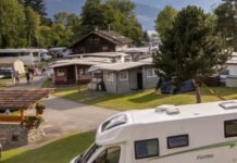 Camping Manor Farm direct aan Thunersee Camping Manor Farm direct aan Thunersee
