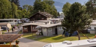 Camping Manor Farm direct aan Thunersee Camping Manor Farm direct aan Thunersee