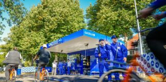 Fiets piept en kraakt: Gazelle lanceert pitstop Fiets piept en kraakt: Gazelle lanceert pitstop