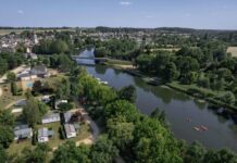 Camping Morédéna aan de Sarthe Camping Morédéna aan de Sarthe