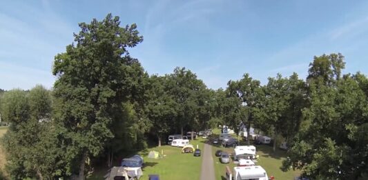 Camping Insel Bamberg: stadscamping aan de Regnitz Camping Insel Bamberg: stadscamping aan de Regnitz