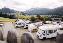 Camping Haller in het hart van het Kleinwalsertal Camping Haller in het hart van het Kleinwalsertal