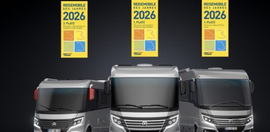 Drievoudige winst voor Niesmann+Bischoff bij promobil 2026 Drievoudige winst voor Niesmann+Bischoff bij promobil 2026