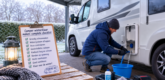 Camper winterklaar maken: complete checklist Camper winterklaar maken: complete checklist