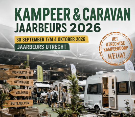 Kampeer & Caravan Jaarbeurs 2026 komt naar Utrecht Kampeer & Caravan Jaarbeurs 2026 komt naar Utrecht