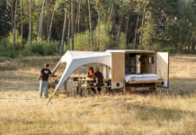 TraileeH toont unieke tailormade basecamp trailer TraileeH toont unieke tailormade basecamp trailer