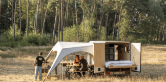 TraileeH toont unieke tailormade basecamp trailer TraileeH toont unieke tailormade basecamp trailer