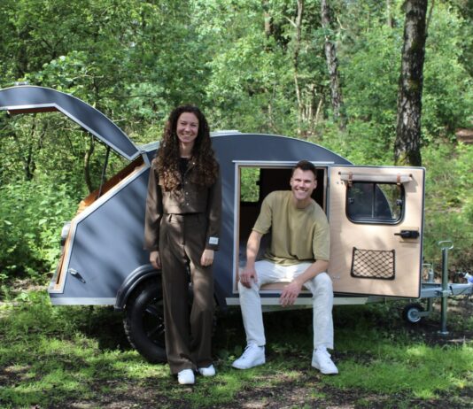 Reizen met een teardrop mini caravan Reizen met een teardrop mini caravan