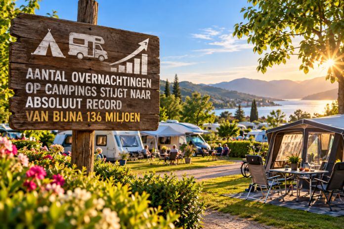 Nederlanders hebben 635.000 caravans en campers Nederlanders hebben 635.000 caravans en campers